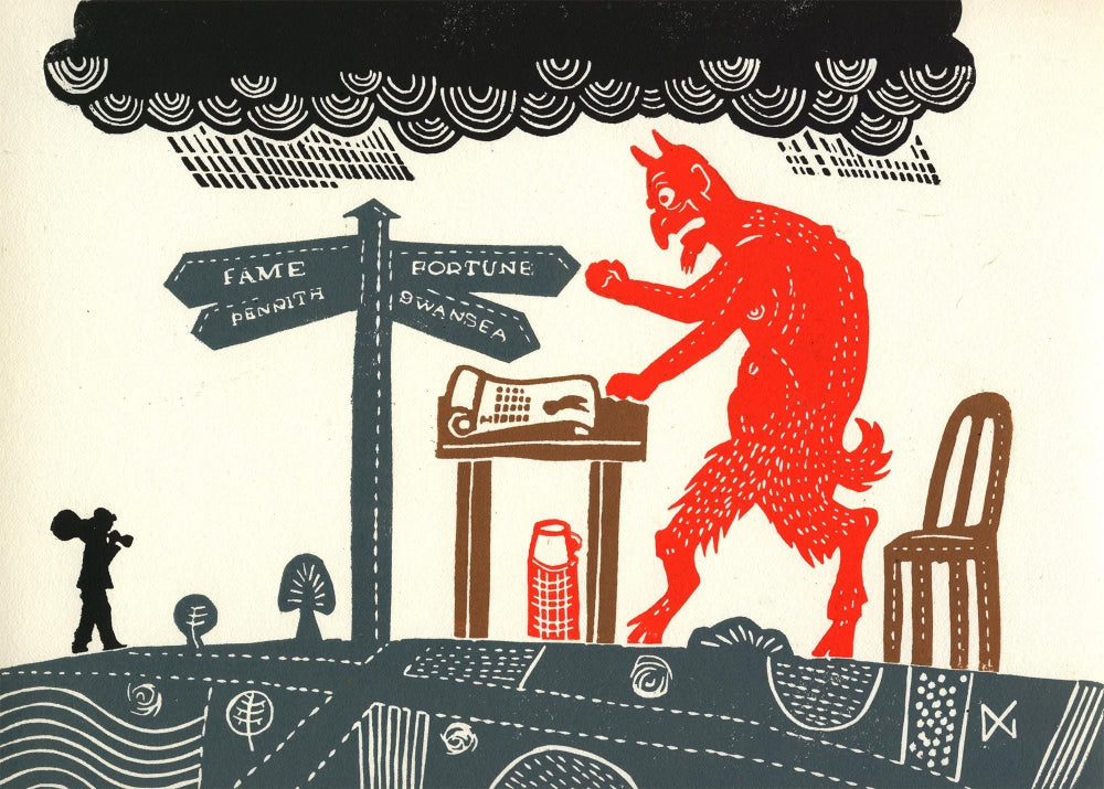 For 100 Years The Devil Has Waited At The Crossroads For A Bluesman To Sell His Soul, And He’s Lent His Pen To Gareth.