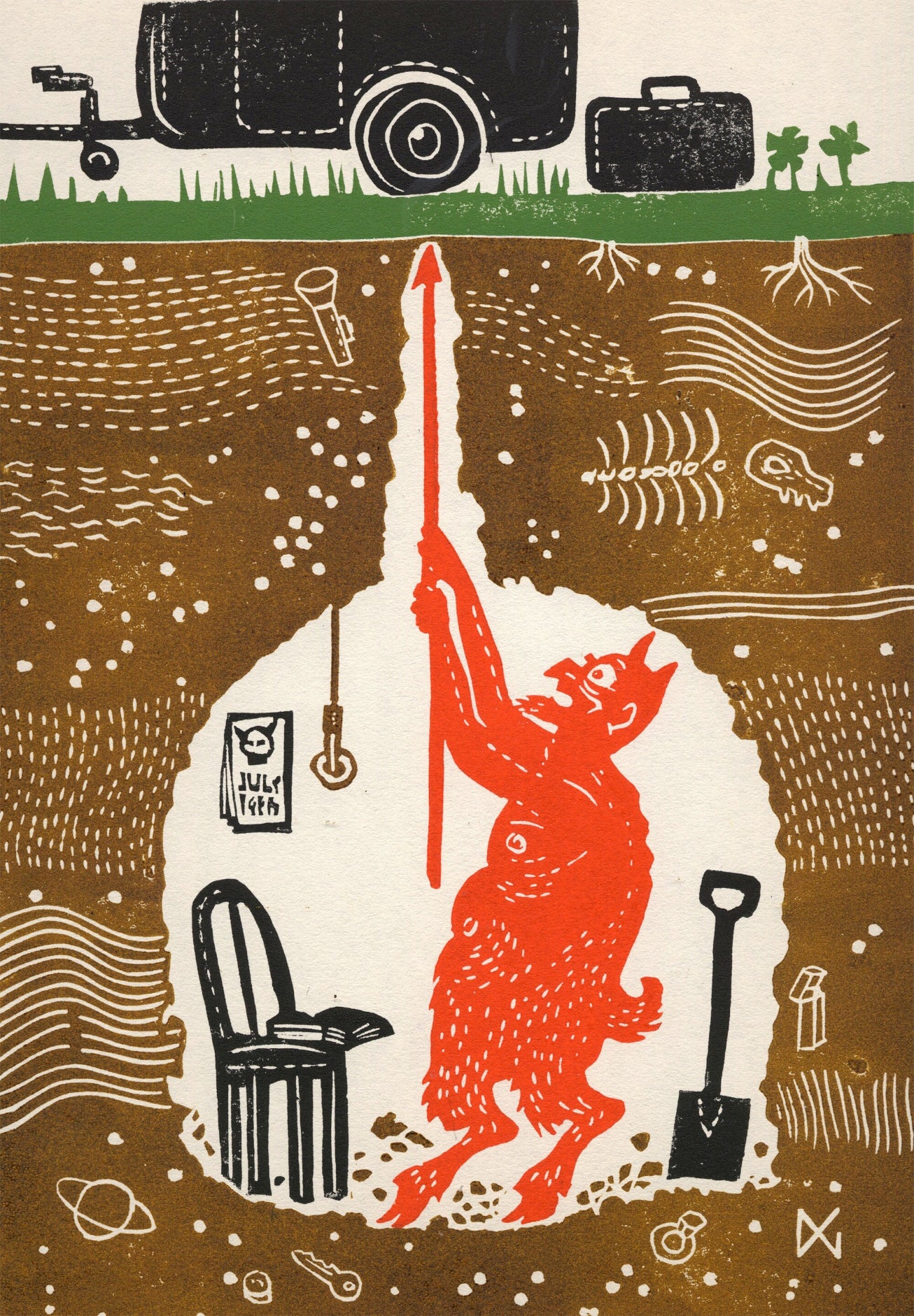 The Devil Is Determined To Spoil Kevin’s Holiday This year. He Really Hates Caravans.