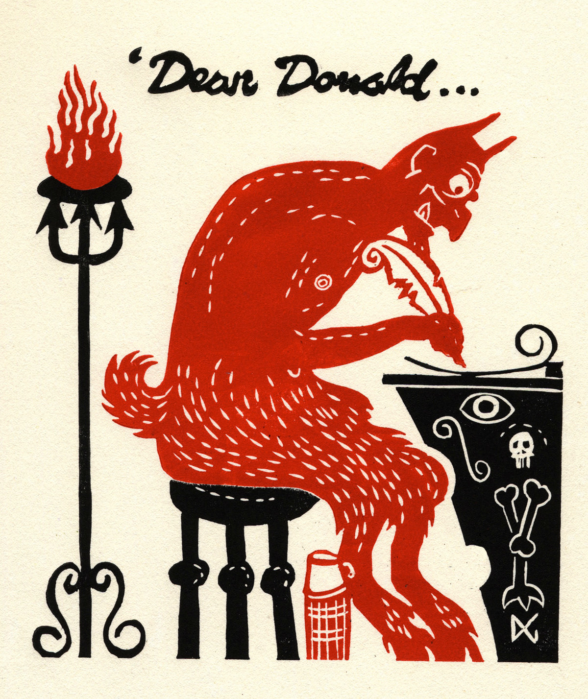 Dear Donald, Thinking Of You In These Difficult Times But I Am Looking Forward To Seeing You Here VERY Soon.