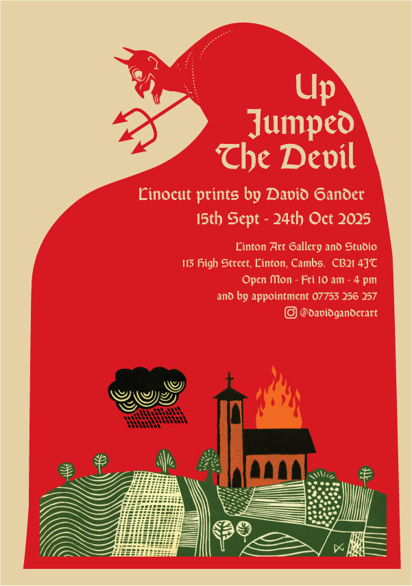 Exhibition Poster 'Up Jumped The Devil'