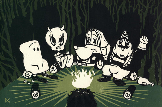 As Doreen Had Loaded The Dishwasher Badly Yet Again, She Was Made To Spend The Night With The Dodgy Characters In The Forest.