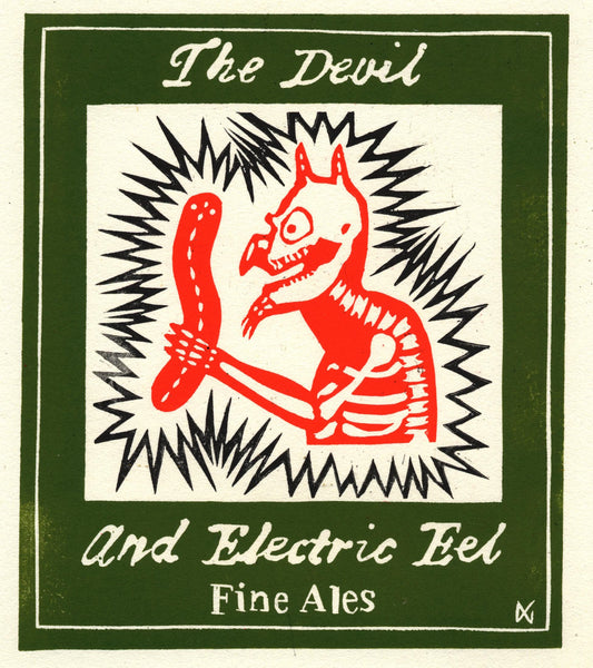 Apocryphal Pub Signs From 17th Century Britain. No. 1: The Devil And Electric Eel