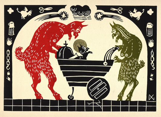 Ah Look! He's Got His Father's Nose. And His Mother's Beard! Yes, So Cute!