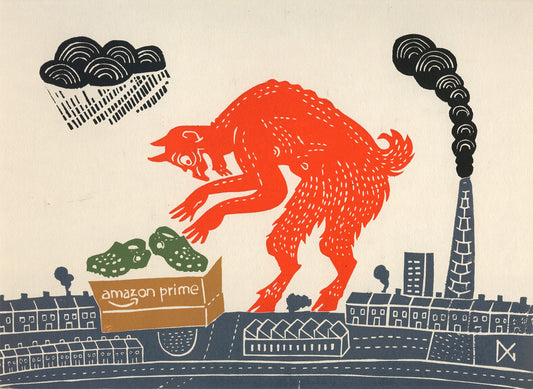 Daisy's New Crocs Got Delivered To The Devil's House By Mistake. He'll Burn Them, Obviously. They're Hideous.