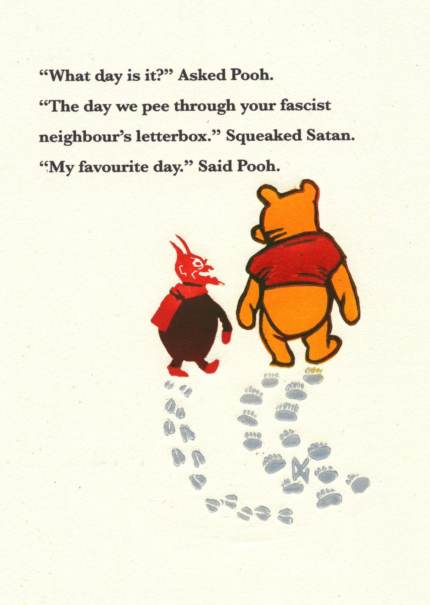 Satan As Piglet