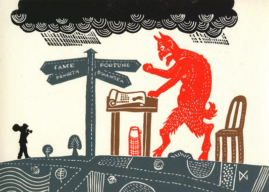 For 100 Years The Devil Has Waited At The Crossroads For A Bluesman To Sell His Soul, And He’s Lent His Pen To Gareth.