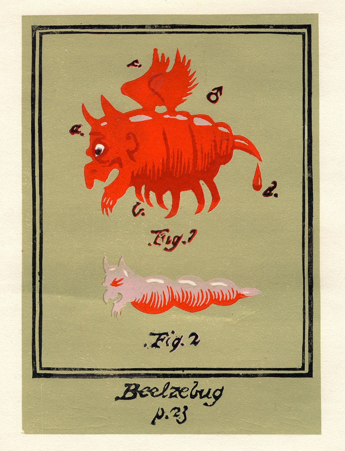 Page 23 From the 'Diabolica Insectorum' Published In The 12th Century