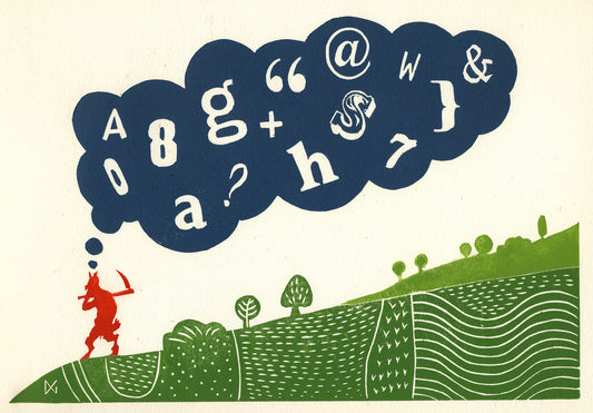 You Probably Assume That The Devil Walks Around Thinking Evil Thoughts All Day, When Actually He's Thinking About His Favourite Typefaces.